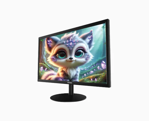 Intex IT-1902 LED Monitor | 19 Inch | HD Resolution | 1 Year Warranty