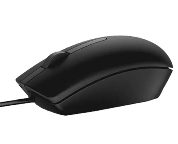 Dell Optical Wired Mouse  MS116 (Black)